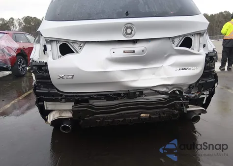 2019 BMW X3 xDrive30I из США, поврежденный, VIN 5UXTR9C56KLP92489